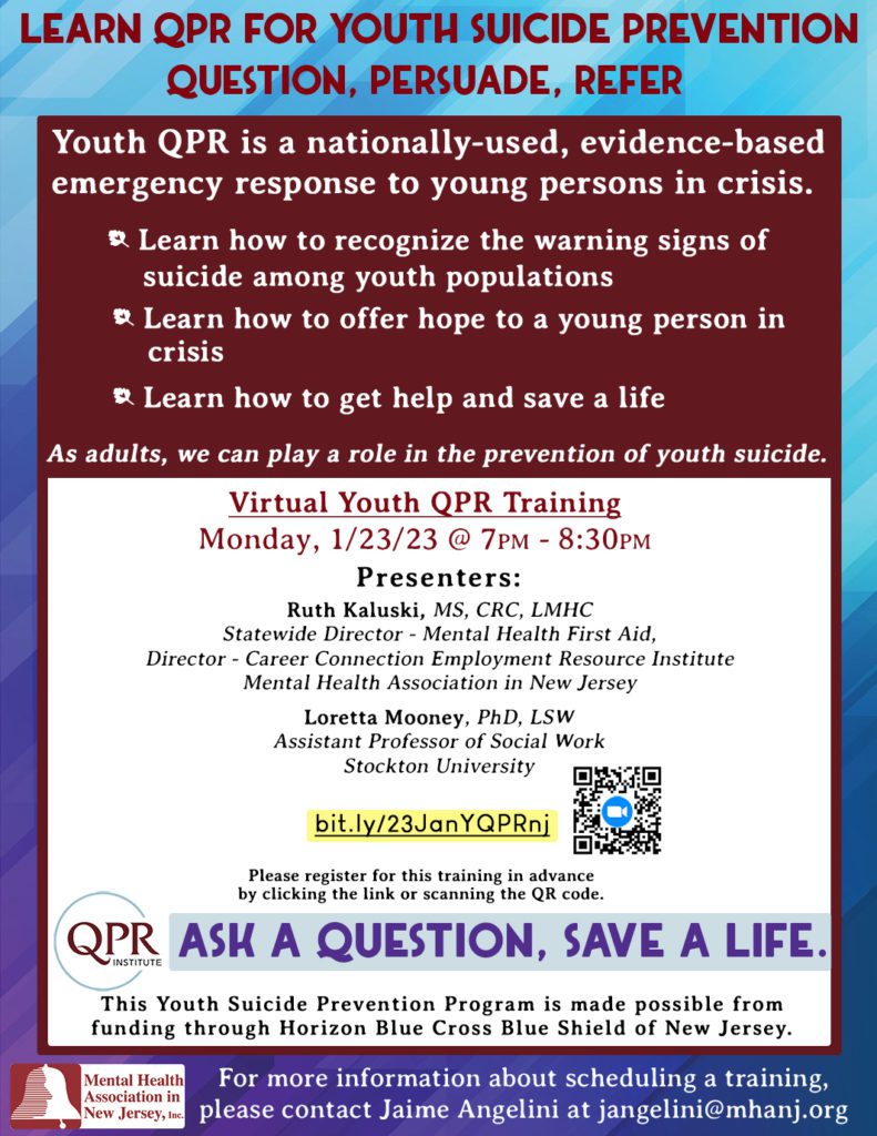 Suicide Prevention Training | Y.A.L.E. School NJ